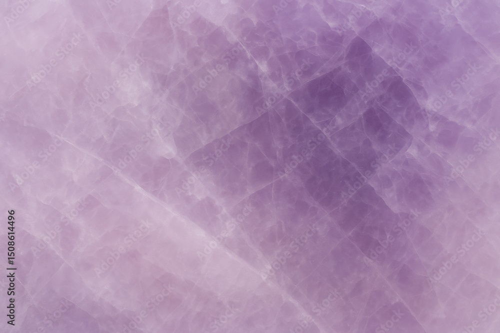 Fototapeta premium Pastel Polished Amethyst Texture – Muted Lilac Gradients for Elegant Gemstone Designs