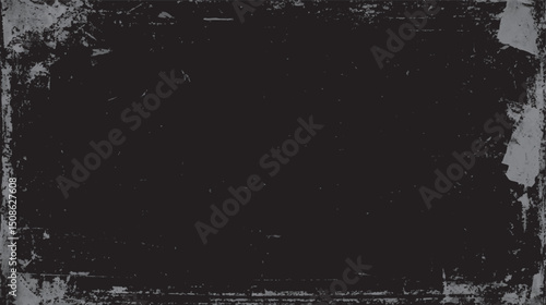 Black and white overlay grunge texture design. Distressed black texture with rough details and sketch background. Ideal for posters, prints, and web templates.