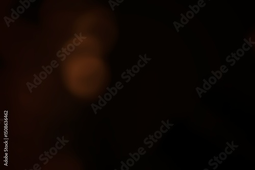Obraz na plátně Amber lights dancing softly through the night's blurry canvas of obscurity