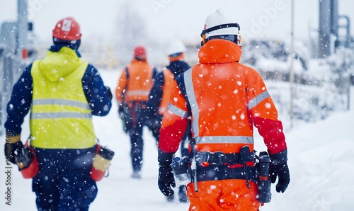 Workers in winter weather (1)