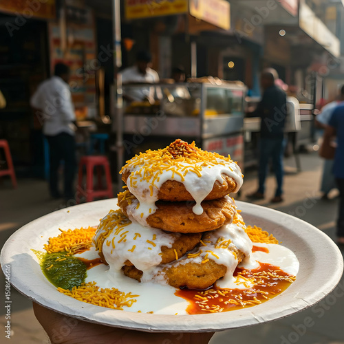 Delicious Dahi Puri A Street Food Delight from India
