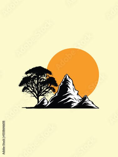 Minimalist abstraction modern design