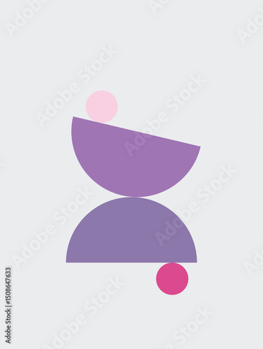 Balance in simple geometric harmony