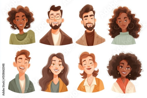 Inclusive Faces boasts an extensive collection of diverse buyer personas and marketing avatars
