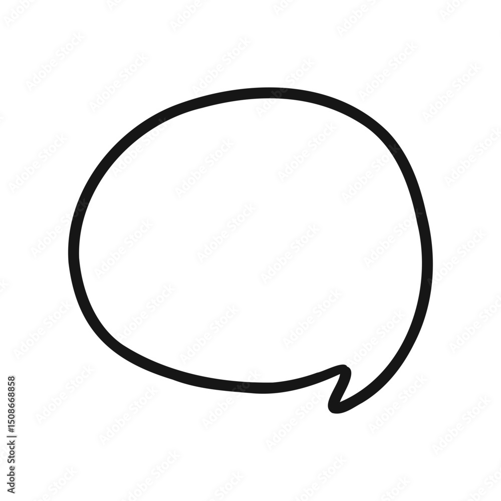 chat bubble icon sketch line art chat bubble icon sketch line art