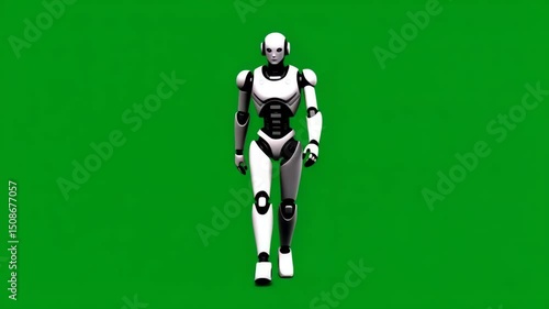 3d man with green screen