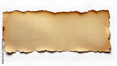 Aged parchment paper