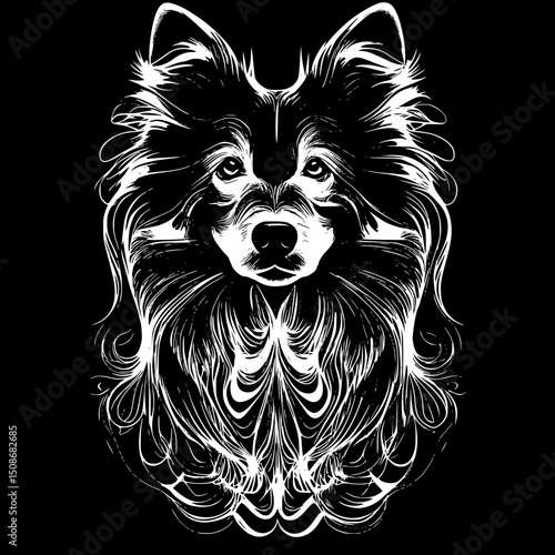 Vector Dog Svg