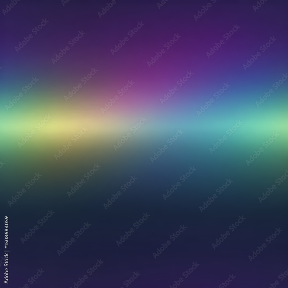Obraz premium Mystical Purple Holographic Gradient Background – Soft Blurred Colorful Texture. Perfect for digital design, website backgrounds, app interfaces, posters, social media templates, branding materials