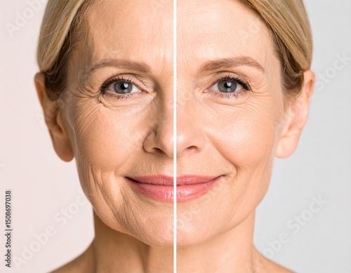 A Split-Image Comparison Showcasing the 