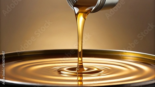 This close-up captures the continuous 