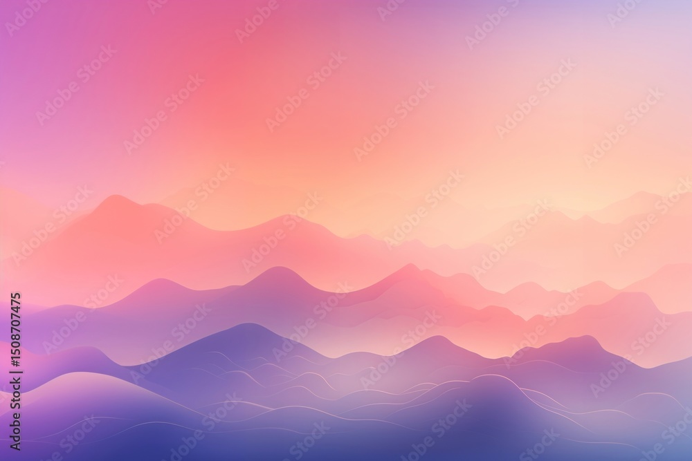 Fototapeta premium Wallpaper landscape mountain outdoors.