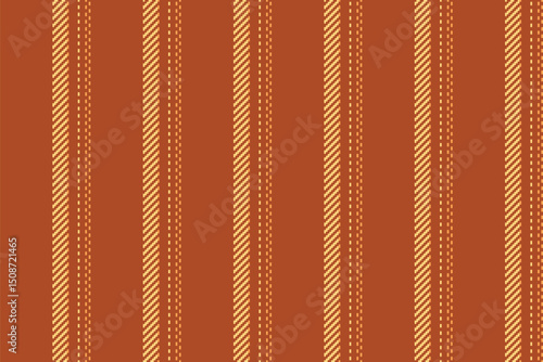 Elegant ochre and burnt orange striped pattern.  Versatile design ideal for textile prints, website backgrounds, or packaging.