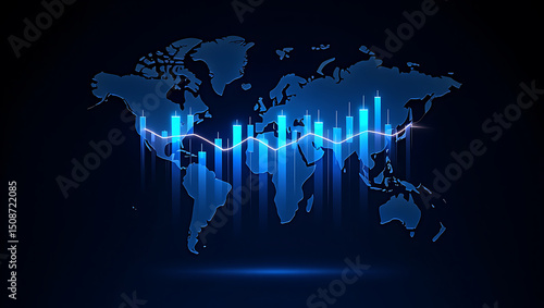 Global Market Trends Visualizing Worldwide Economic Growth and Fluctuations