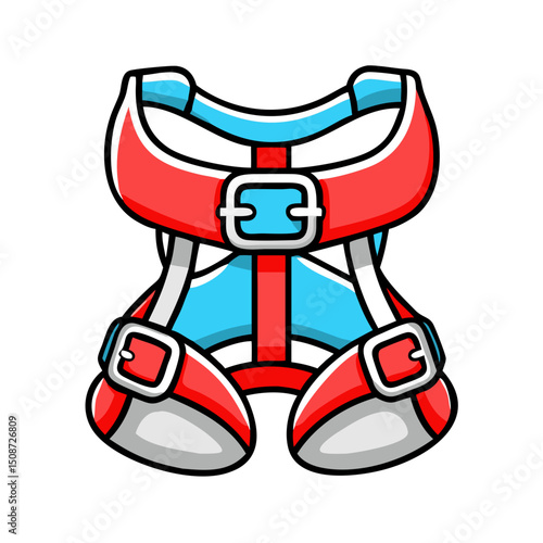 Safety harness, climbing or industrial protection equipment.
