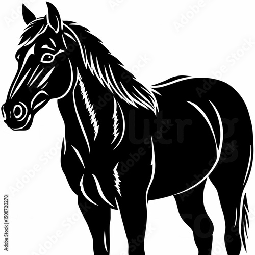 horse vector illustration