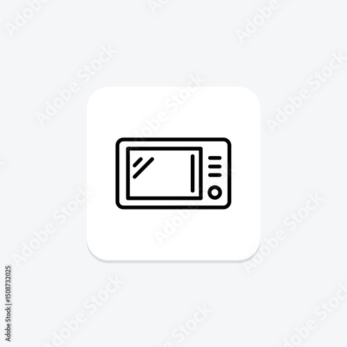 Free Download Microwave, vector, pixel perfect, illustrator file - GFXLoad