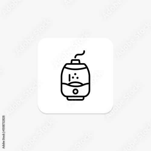Humidifier, vector, pixel perfect, illustrator file