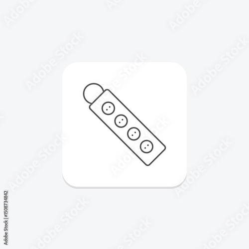 Power Strip, vector, pixel perfect, illustrator file