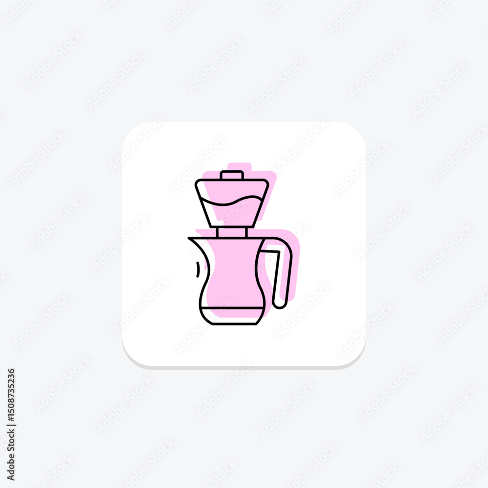 Coffee Maker, vector, pixel perfect, illustrator file Coffee Maker, vector, pixel perfect, illustrator file