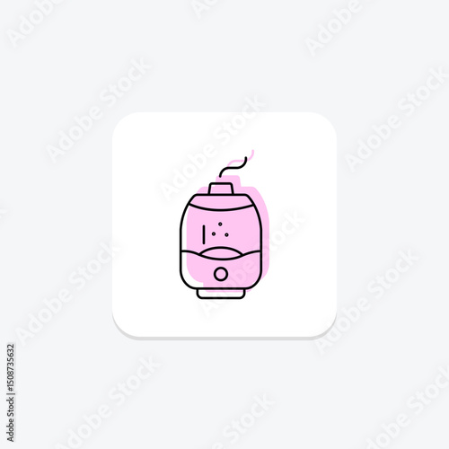 Humidifier, vector, pixel perfect, illustrator file