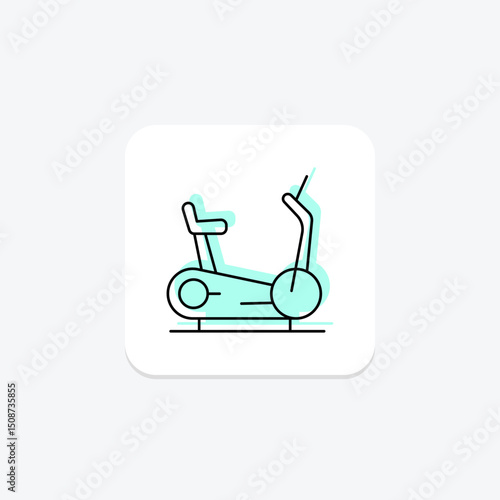 Elliptical Trainer, vector, pixel perfect, illustrator file