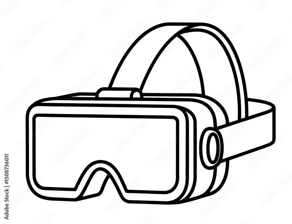 Obraz premium Virtual Reality Headset