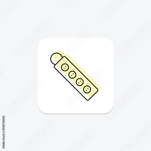 Power Strip, vector, pixel perfect, illustrator file