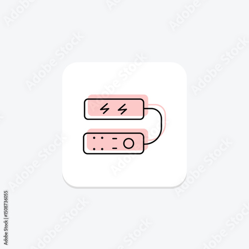 Surge Protector, vector, pixel perfect, illustrator file