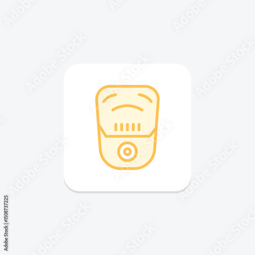 Carbon Monoxide Detector, vector, pixel perfect, illustrator file