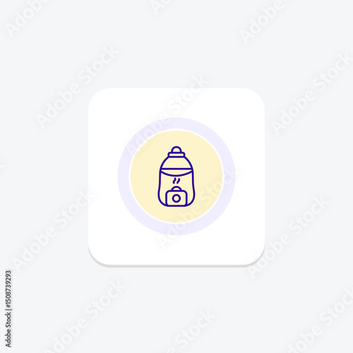 Baby Bottle Warmer, vector, pixel perfect, illustrator file