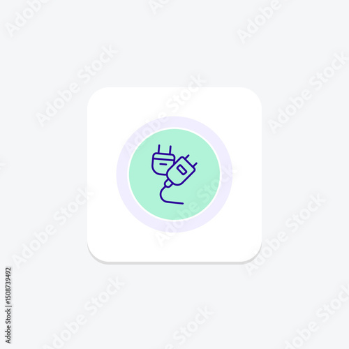 Plug Adapter, vector, pixel perfect, illustrator file
