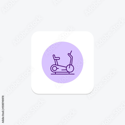 Elliptical Trainer, vector, pixel perfect, illustrator file