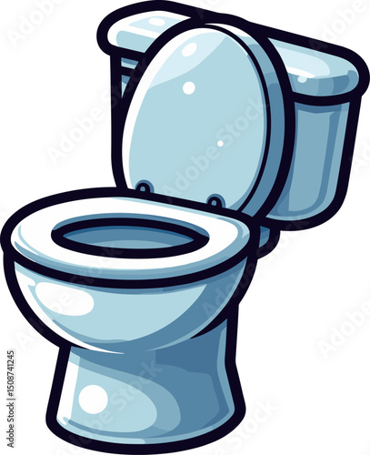 シンプルなトイレのイラスト