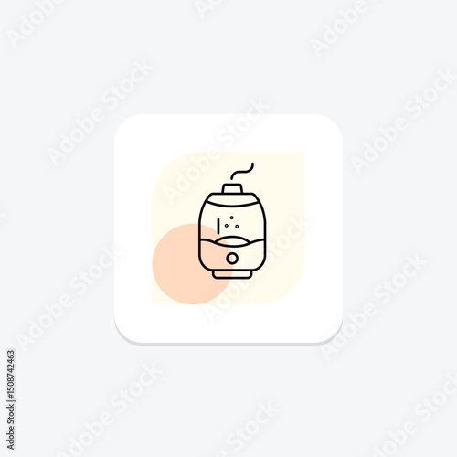 Humidifier, vector, pixel perfect, illustrator file