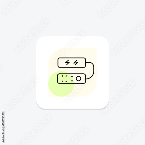 Surge Protector, vector, pixel perfect, illustrator file