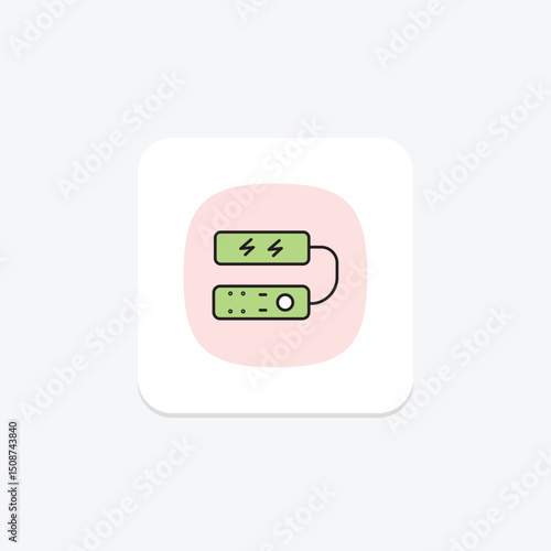 Surge Protector, vector, pixel perfect, illustrator file