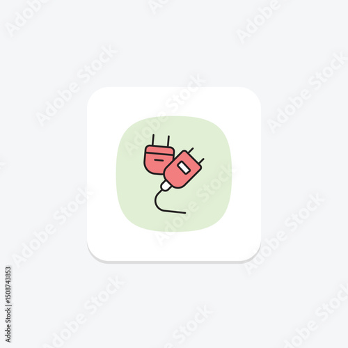 Plug Adapter, vector, pixel perfect, illustrator file