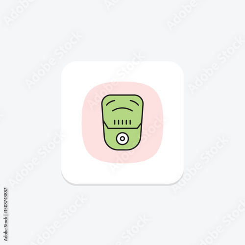 Carbon Monoxide Detector, vector, pixel perfect, illustrator file