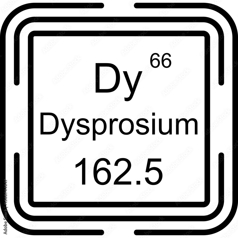 Dysprosium Icon Dysprosium Icon