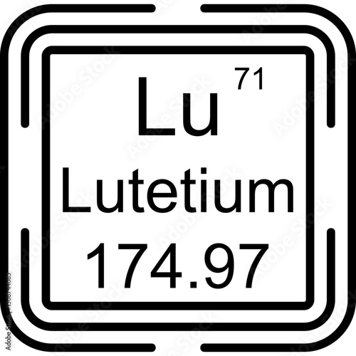 Lutetium Icon