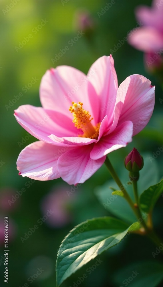 Soft focus on vibrant summer blooms, gentle curves , texture, photo, garden Soft focus on vibrant summer blooms, gentle curves , texture, photo, garden