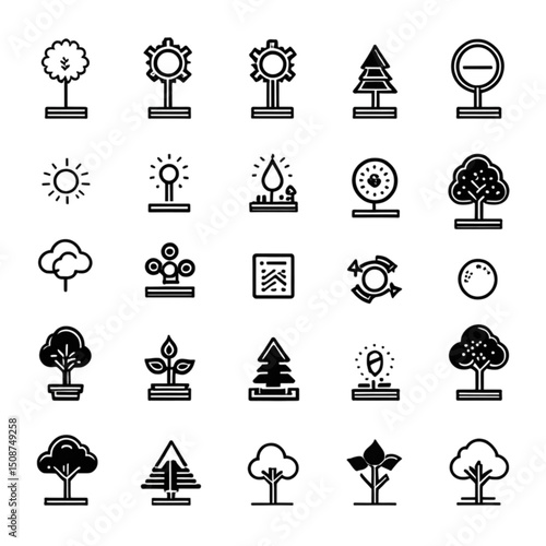 クリーンエネルギーのビジュアル表現｜Visual Icons of Clean Energy