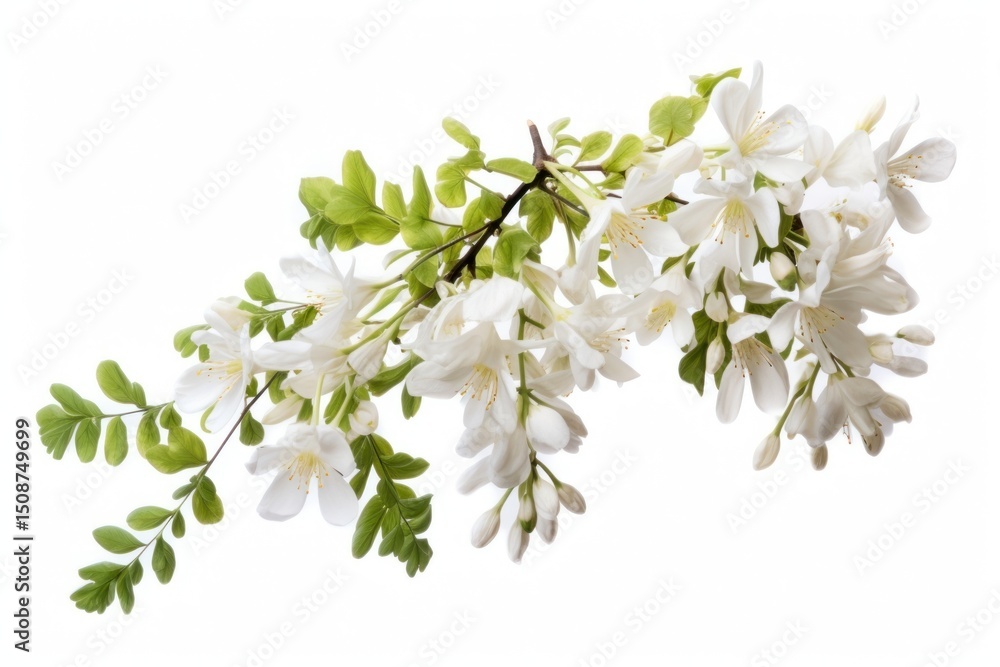 Fototapeta premium Flower blossom plant white.