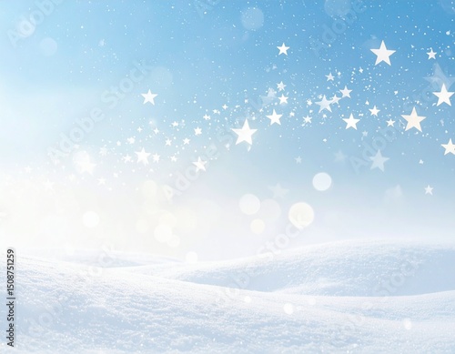 Wallpaper Mural 星がきらきら光る美しい背景 Torontodigital.ca