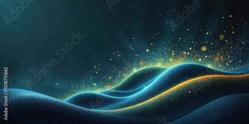 Ethereal Waves of Light and Particles in a Cosmic Landscape