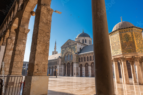 The Umayyad Mosque of Damascus, Syria