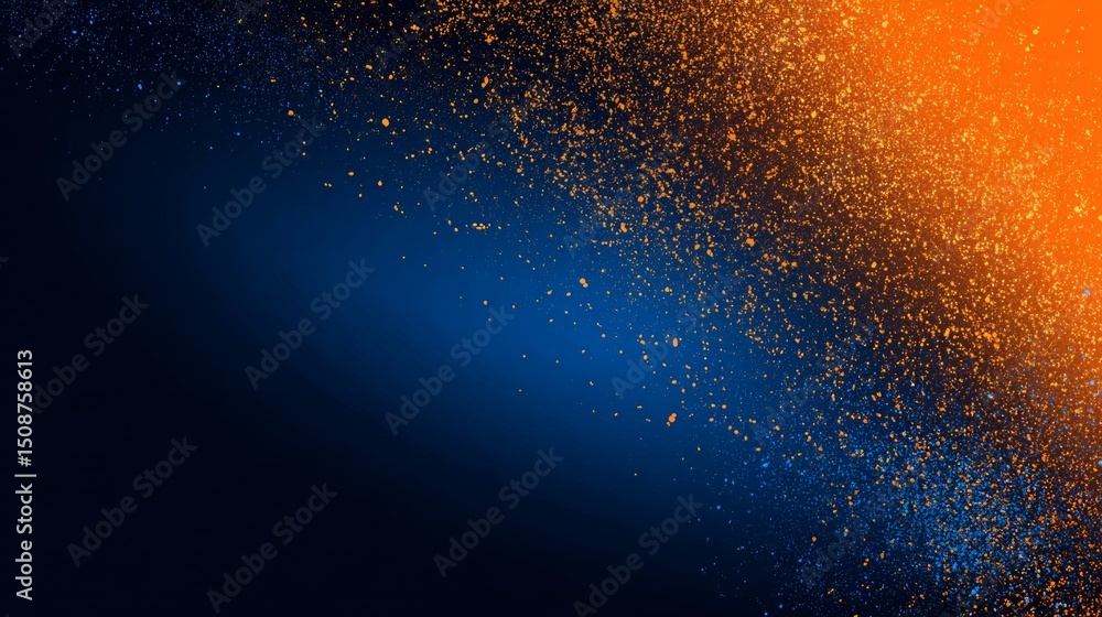 Fototapeta premium Abstract Colorful Particles Background Design