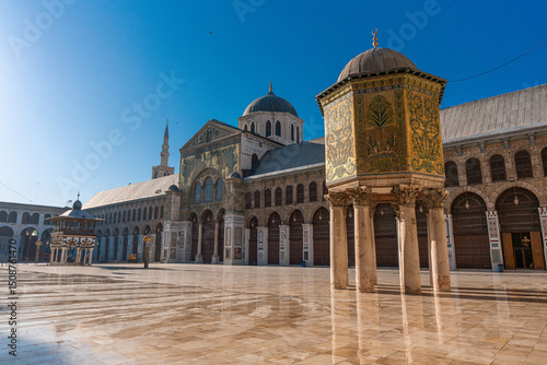 The Umayyad Mosque of Damascus, Syria