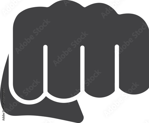 A hand in a fist squeezing cash money dollar bills. In a comic book pop art cartoon illustration style.